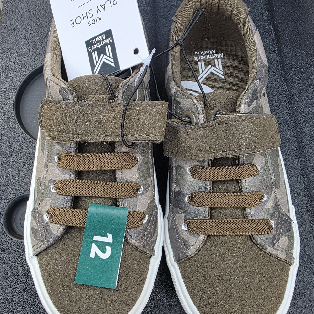 Kids Camo Sneakers